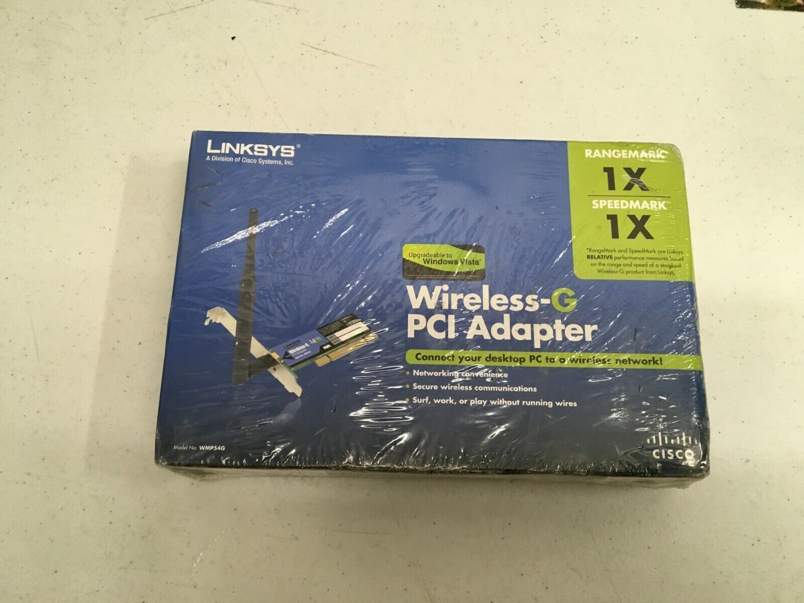 Linksys - Cisco - PCI Wireless-G Card - WMP54G NIB