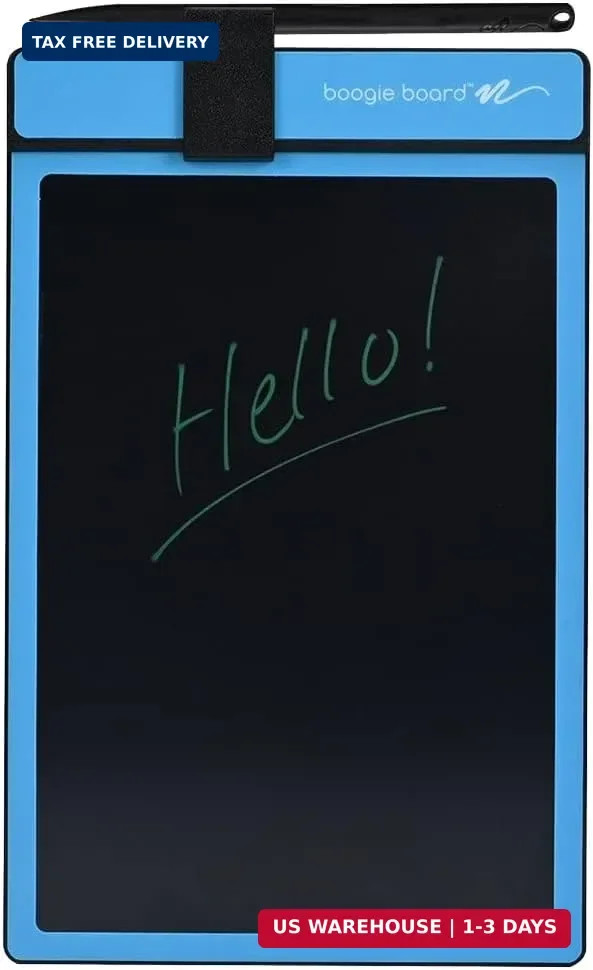 Boogie Board Basics Reusable Writing Pad - Digital Drawing Tablet, LCD Writing P