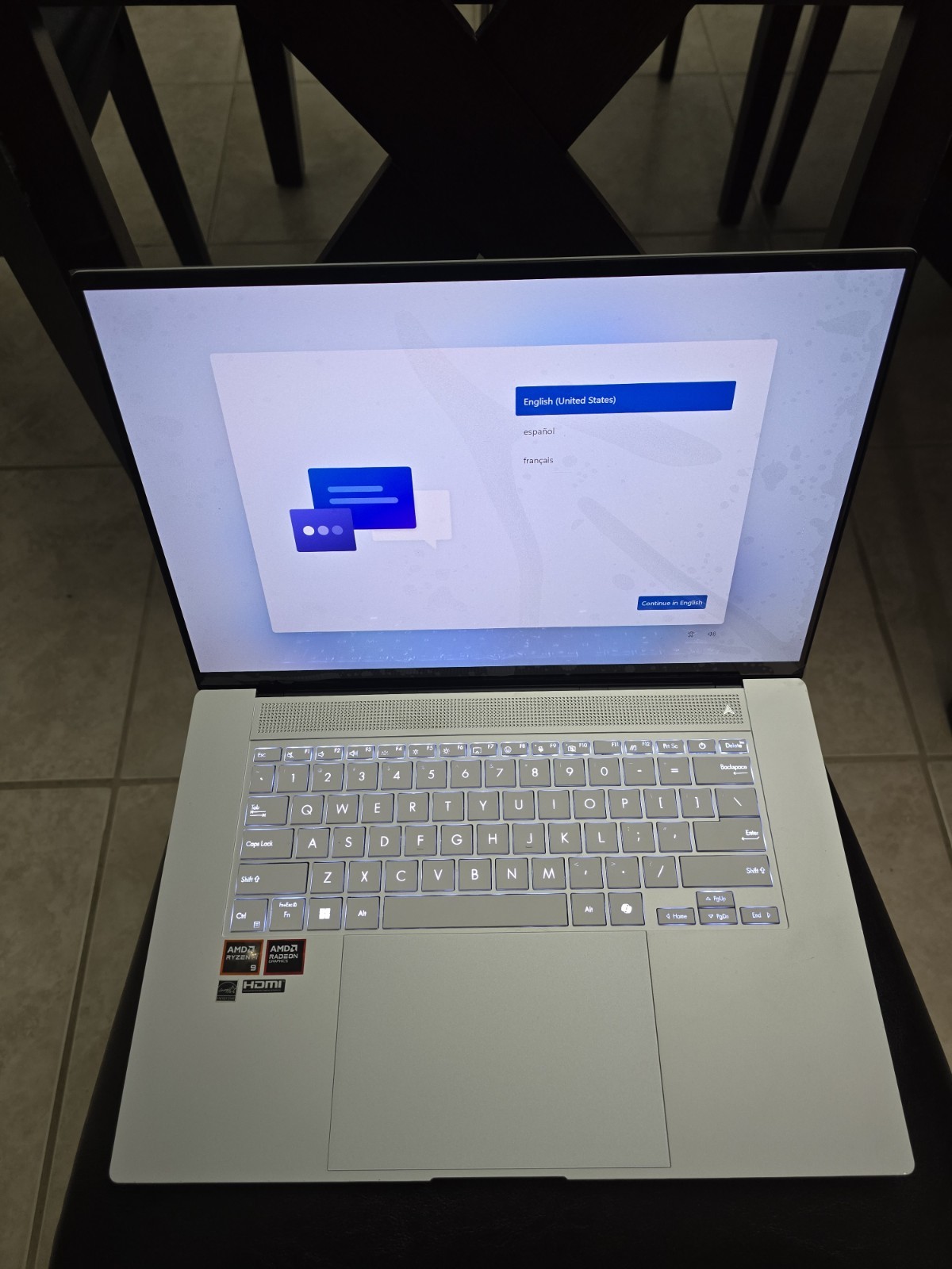 ASUS Zenbook S 16 3K 120Hz OLED Touch (Ryzen AI 9 365, 24GB/1TB) White Laptop