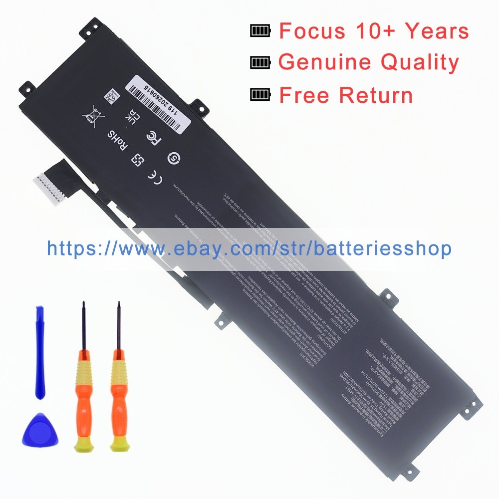 Genuine BTY-M551 battery for MSI Vector 17 HX A14VGG GP78HX 13VF 13VG 13VI 13VH