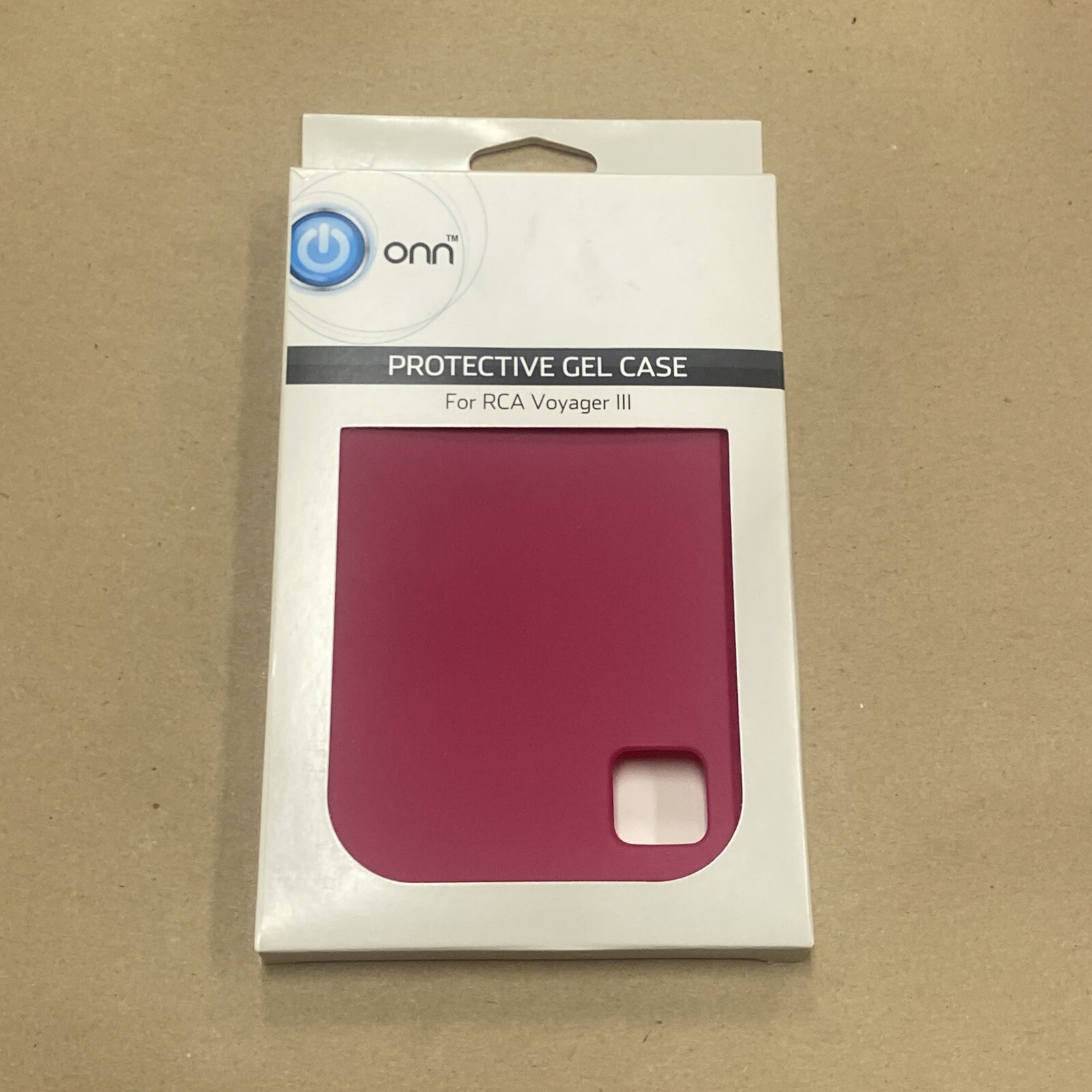 ONN PROTECTIVE GEL CASE FOR RCA VOYAGER 3-PINK