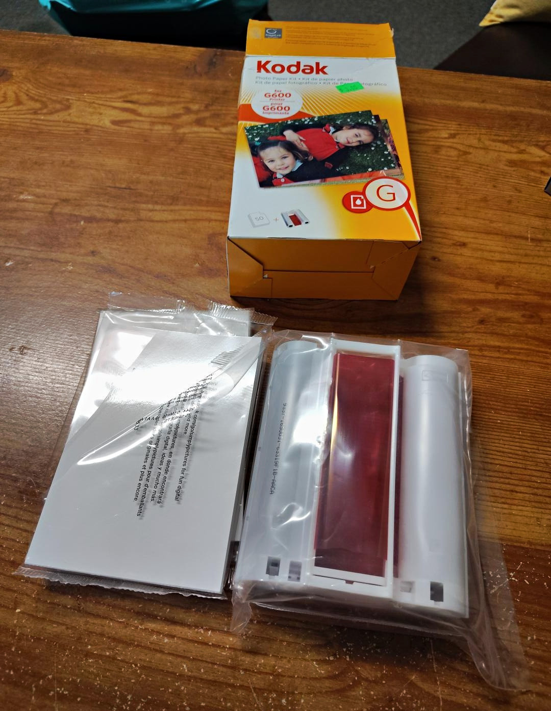 Kodak G50 4x6 Glossy Thermal Printer Photo Paper Kit 180gsm for EasyShare G600
