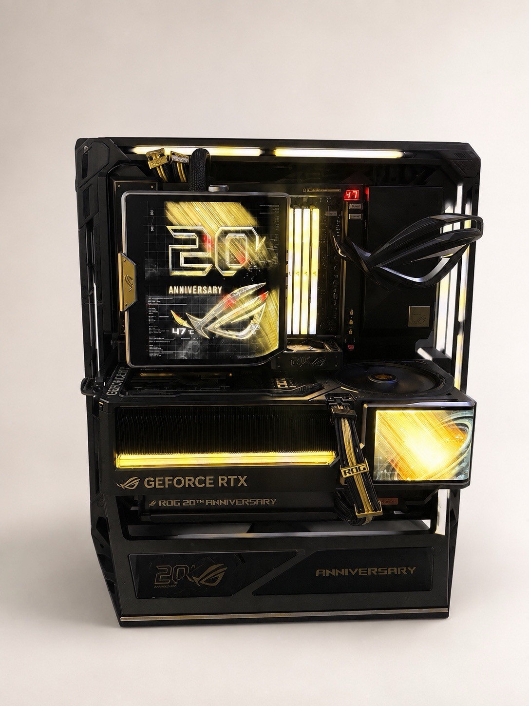 ASUS ROG 20th Anniversary RTX 5090 Gaming PC | 9950X3D2 | 128GB | 6TB