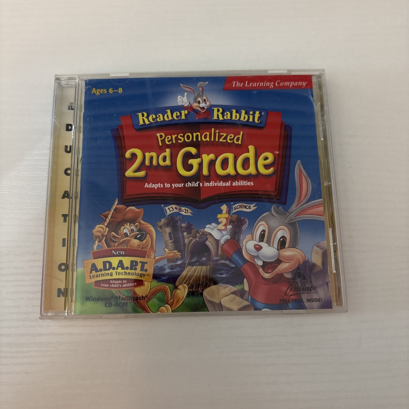 Reader Rabbit Personalized 2nd Grade PC Mac CD-ROM Software The Learning Company