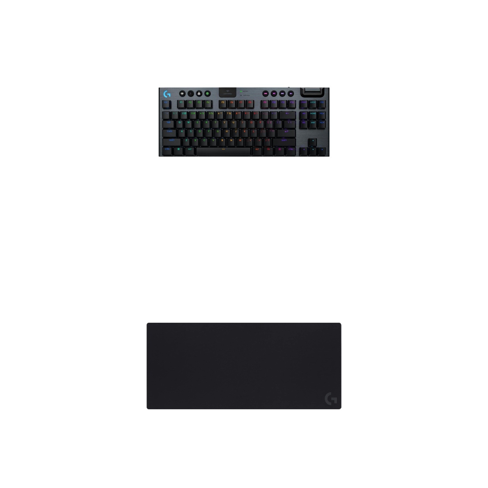 Logitech Premium Wireless Bundle: G915 X TKL Keyboard + XL Mouse Pad