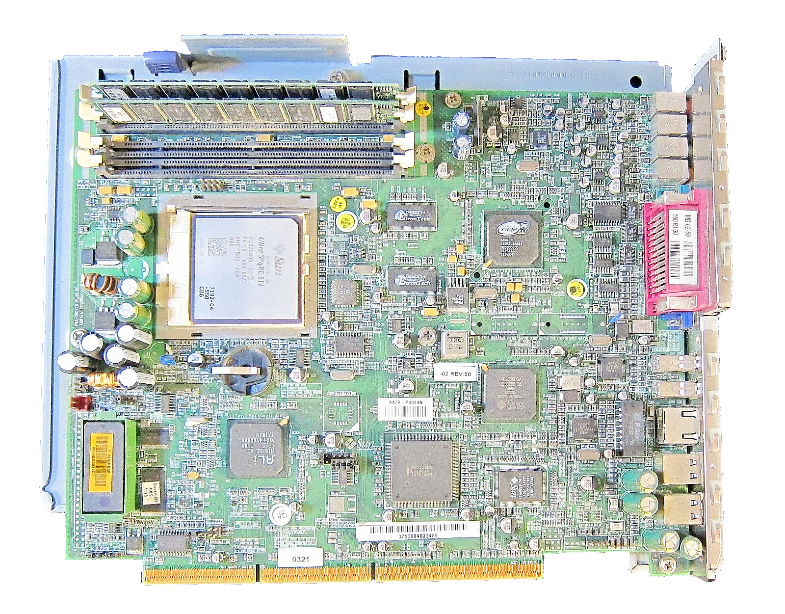 Genuine Sun Motherboard Board 375-3084 for Sun Blade 150 w/ 650Mhz CPU and RAM