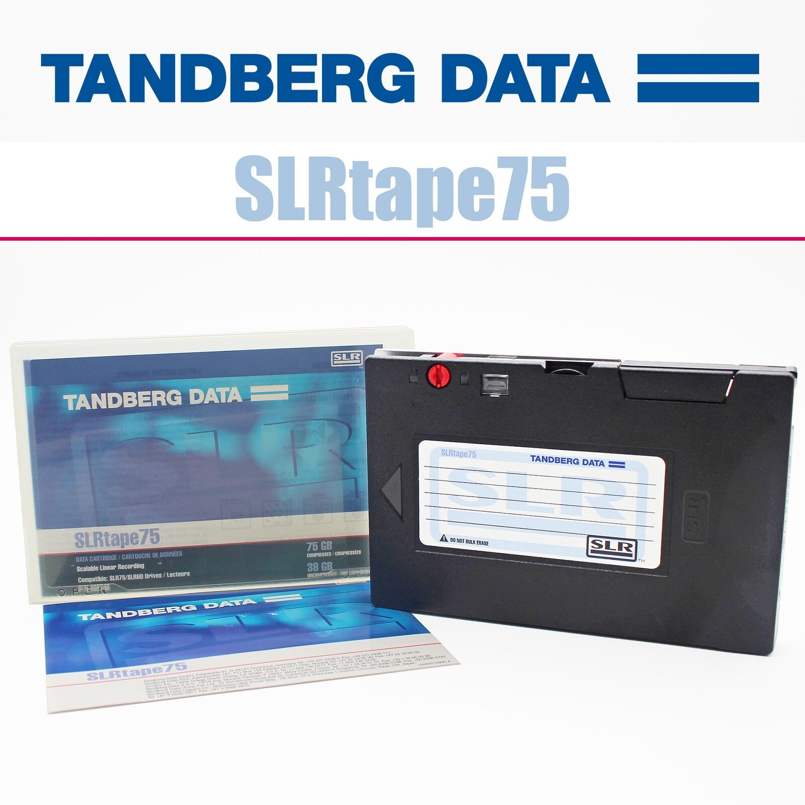 Storage Data Tandberg Data SLRtape75 Cartridge 38GB/75GB SLR75 SLR60 432746-
