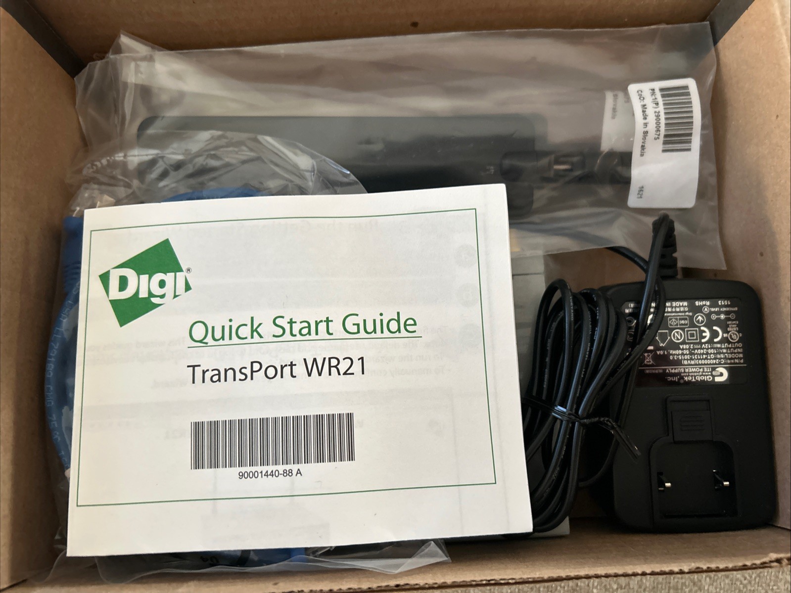 NEW COMPLETE KIT - Digi Transport WR21 - WR21-L11B-DE1-SB -m