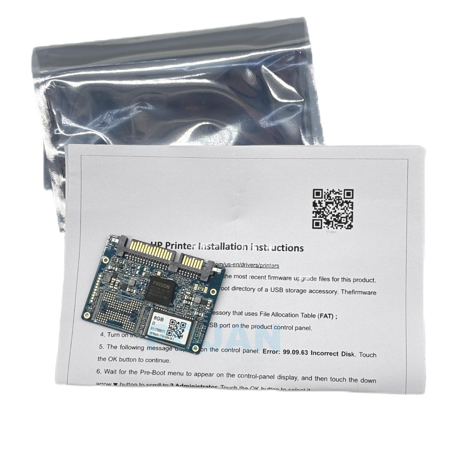 8GB SSD Fit For HP M500 M551 Solid State Drive /Without Formatter Board