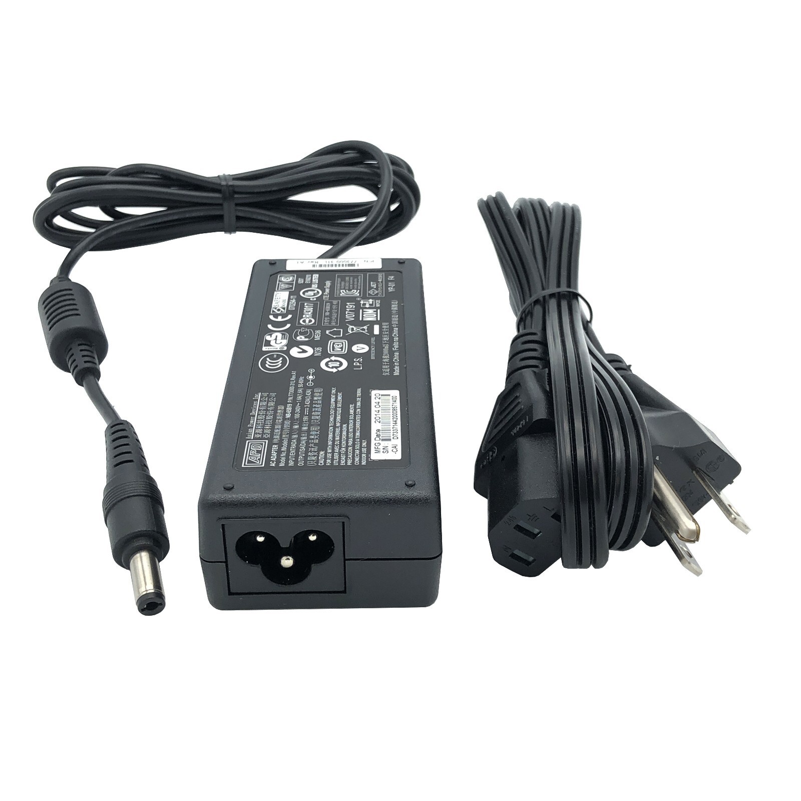 Original 65W APD Adapter for Intel NUC Kit NUC5i3RYK NUC5i3RYH NUC7CJYHN