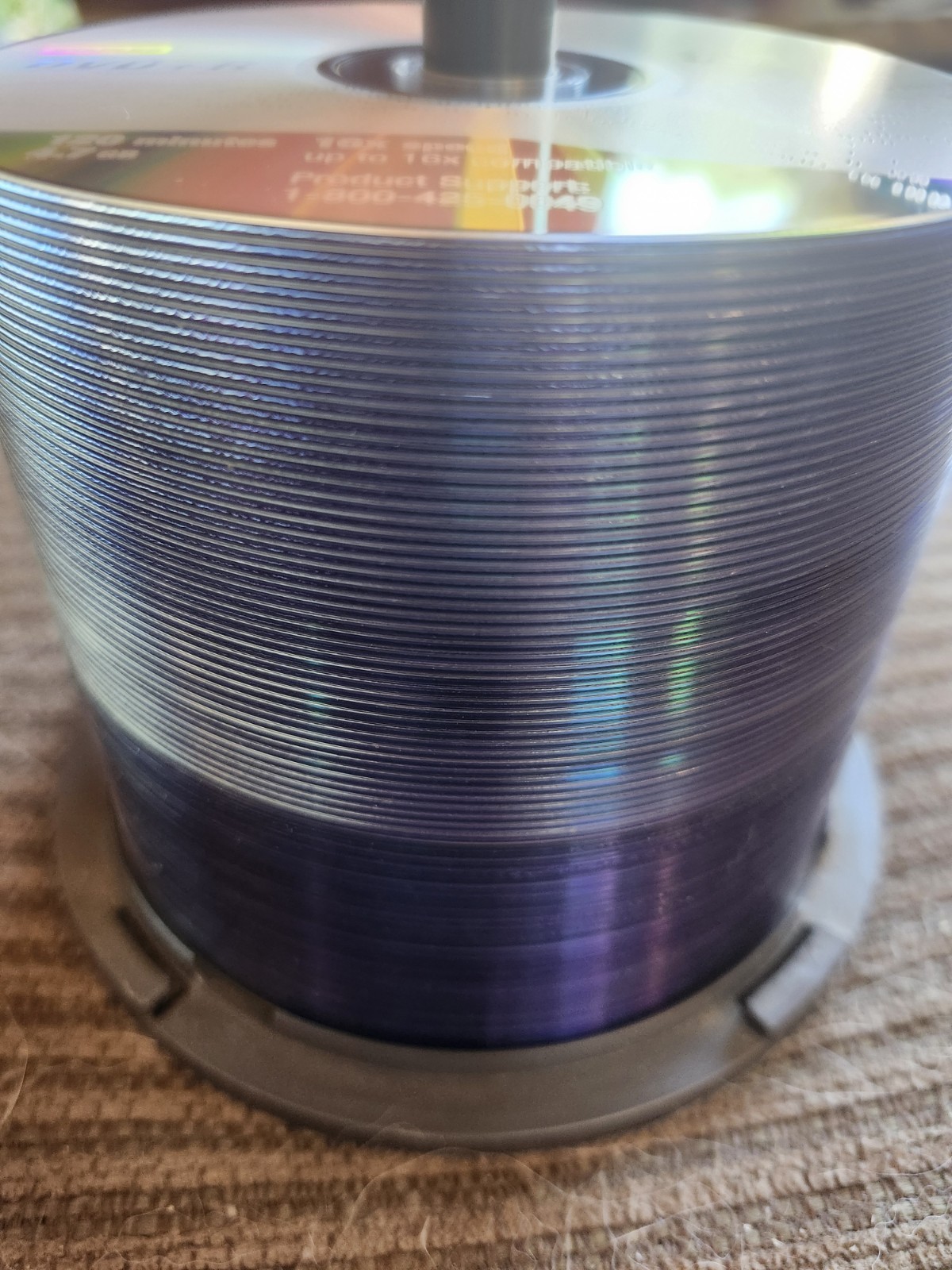 Mixed Lot Of 74 DVD+R RW Disc 4.7GB 120 Min 29 Fujufilm 2.5x 45 Staples 16x 