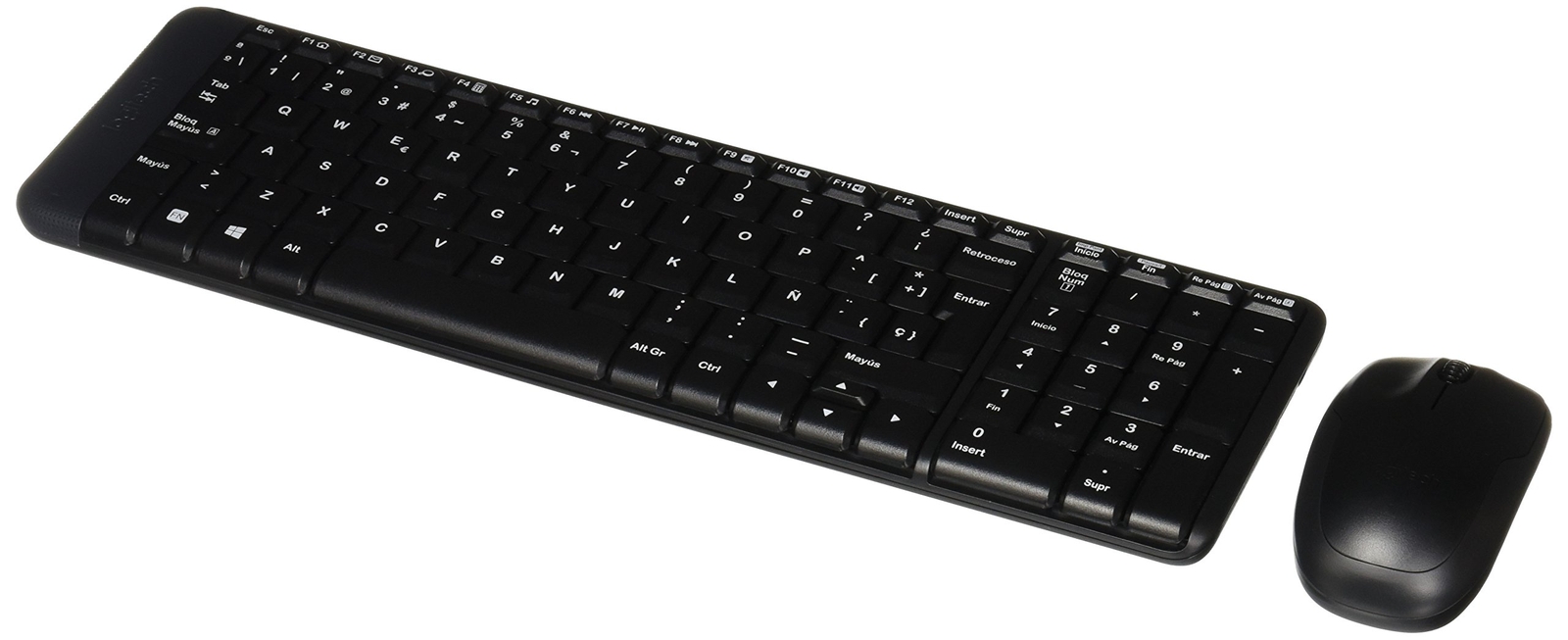 Logitech-Mk220 - Wireless Keyboard and Mouse Combo SPANISH LAYOUT