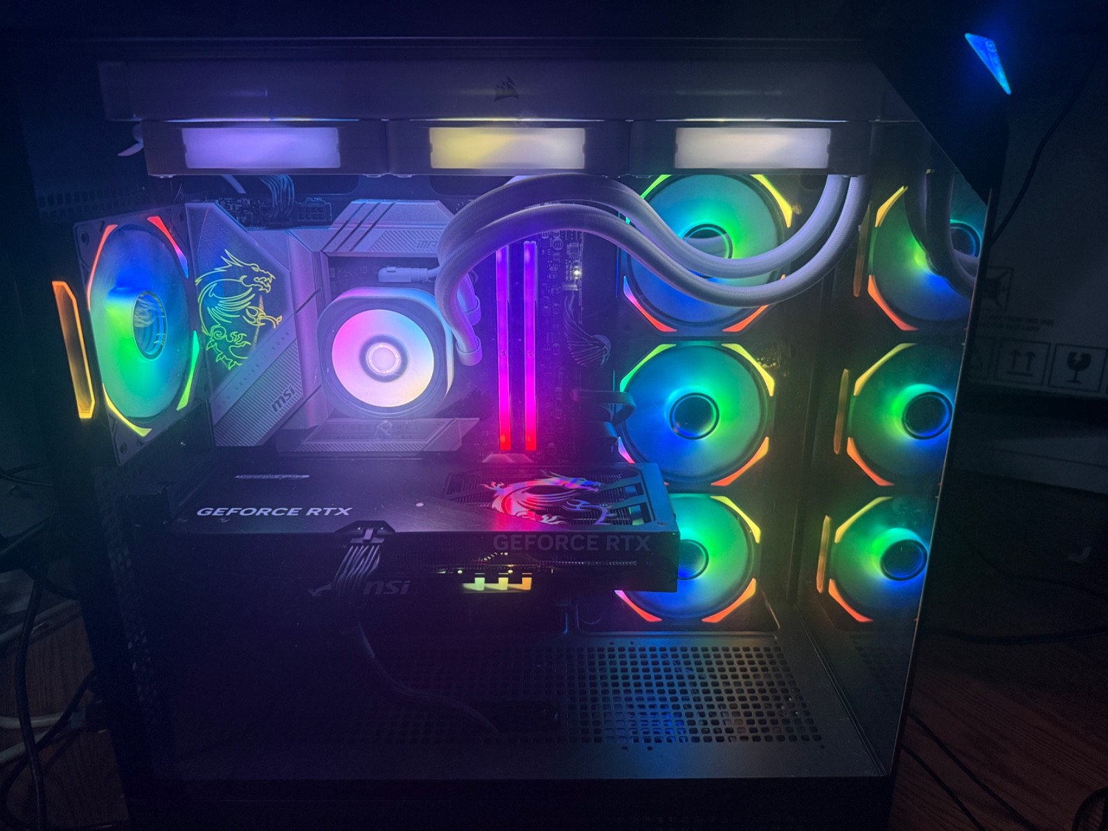 IBuyPower Custom Gaming PC Black Case MSI Motherboard RTX 5060Ti 