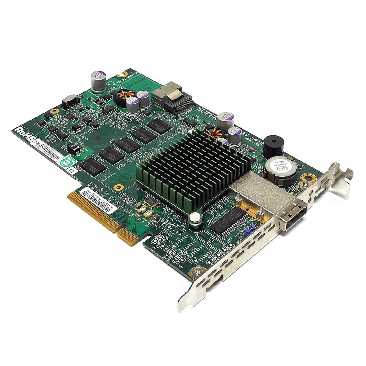Supermicro AOC-USAS-H4IR Dual-Port 3Gb/s PCI-Express x8 SAS RAID Controller