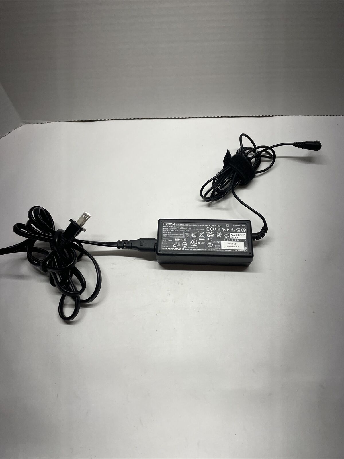 Genuine Epson Printer Scanner AC Adapter Power Supply A361H 2100982-06 20V 33W