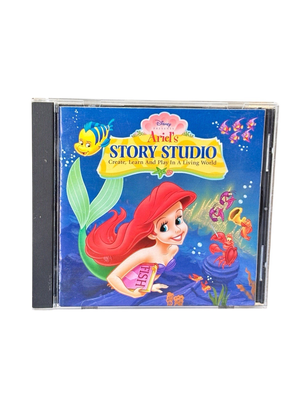 Disney Ariel’s Story Studio VTG PC Mac CD-ROM Little Mermaid Windows Macintosh