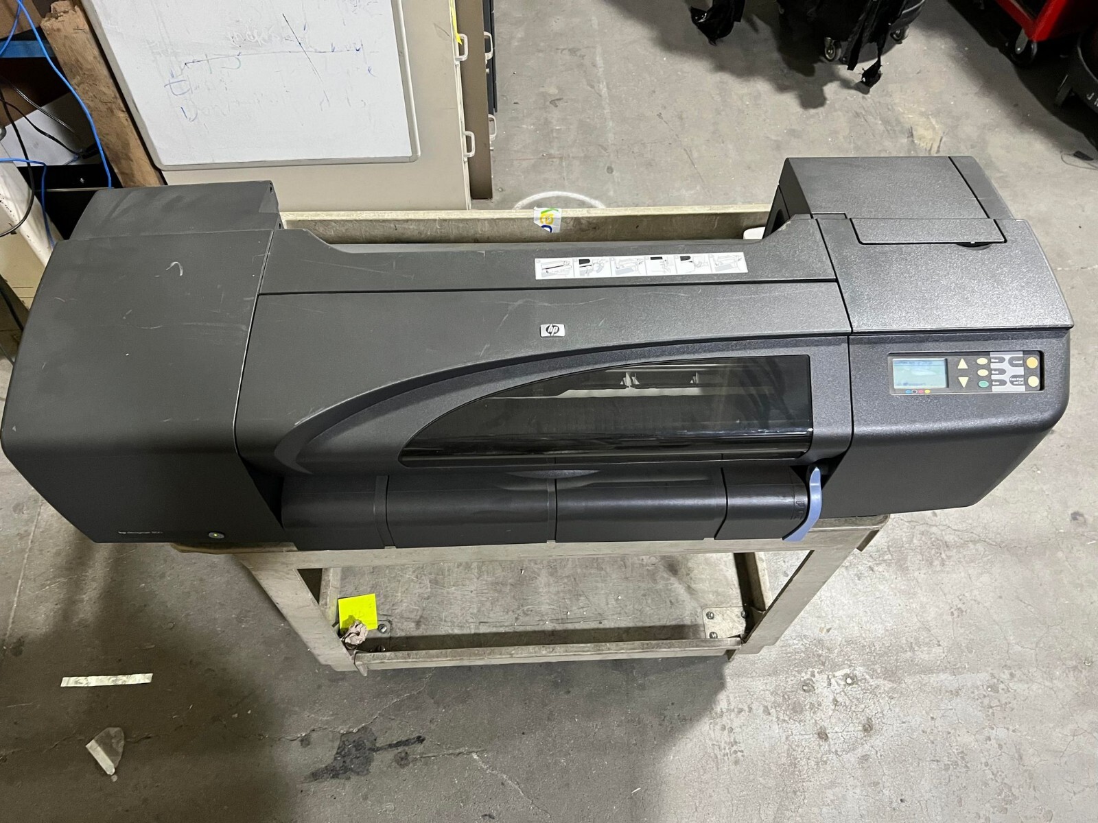 HP C7779B Designjet 800PS Plotter Printer 42in Large Format AS IS FOR PARTS