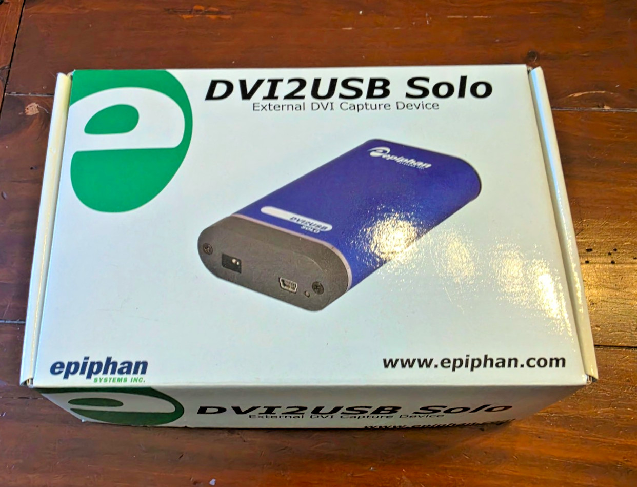 Epiphan DVI2USB Solo External DVI Frame Grabber