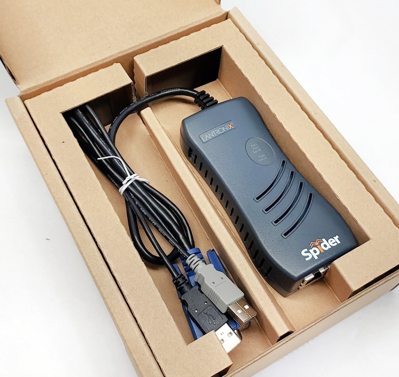 Lantronix  SLS200USB0-01  SecureLinx Spider KVM / USB extender