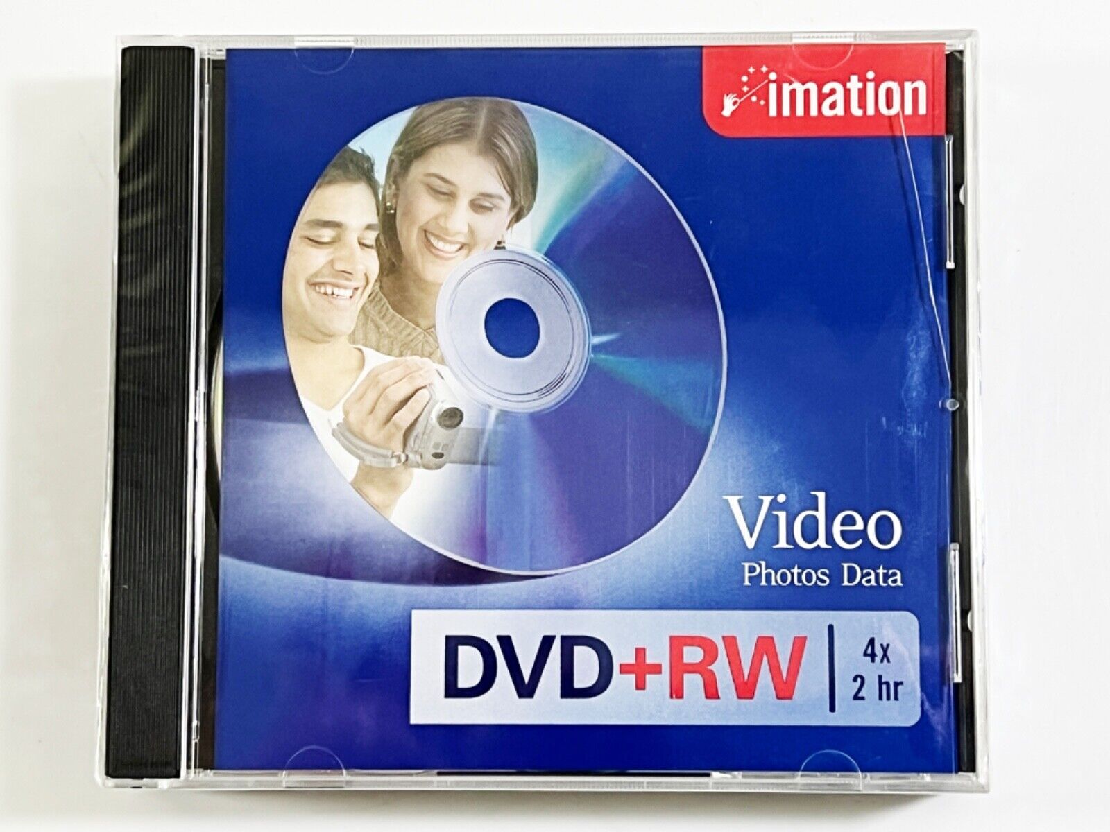 3 Pack Imation DVD+RW Rewritable Sealed Discs 120 Min / 4x NEW