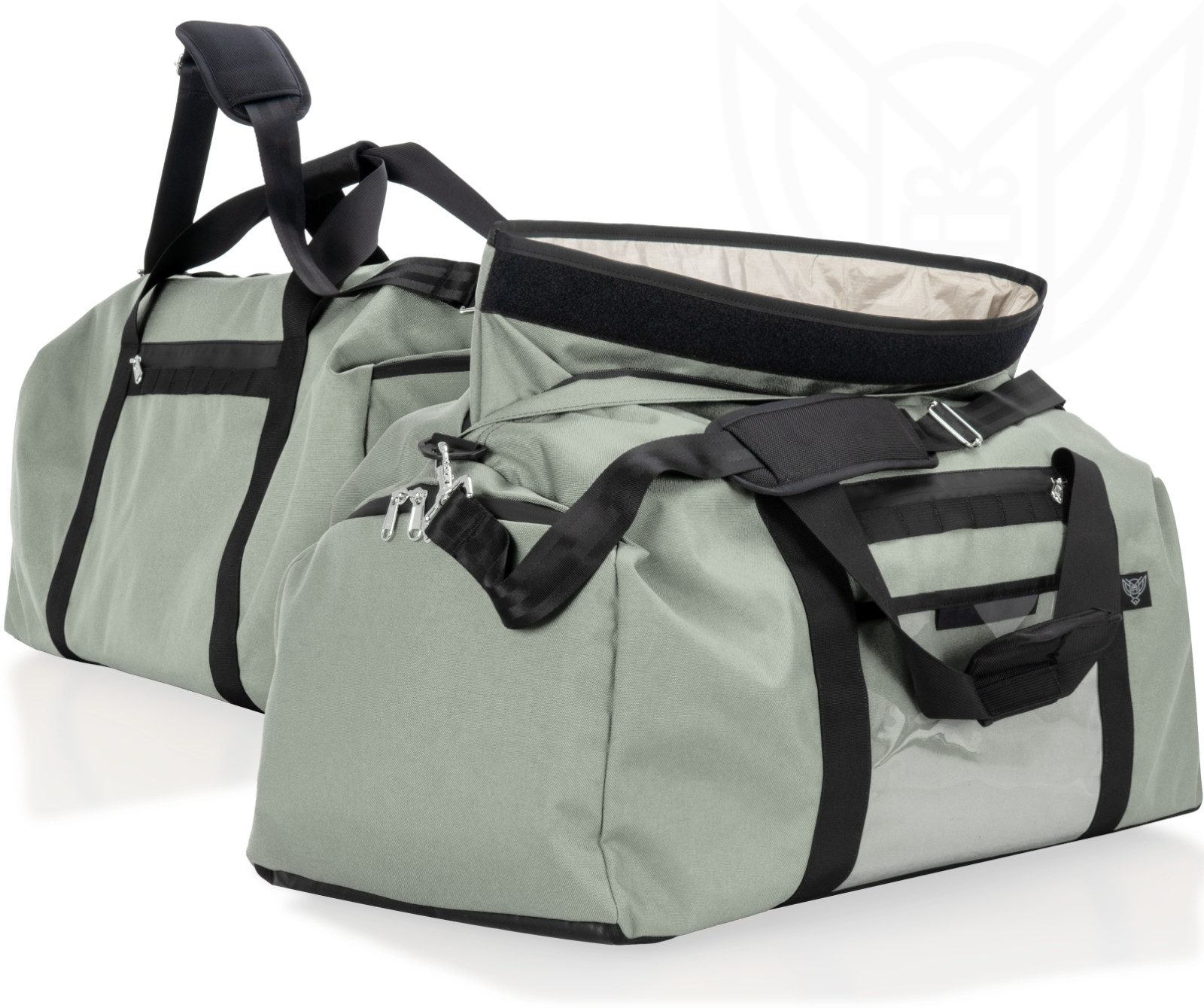 Xtreme Sight Line ~ Xecutive Faraday Duffel Bag ~ Silver