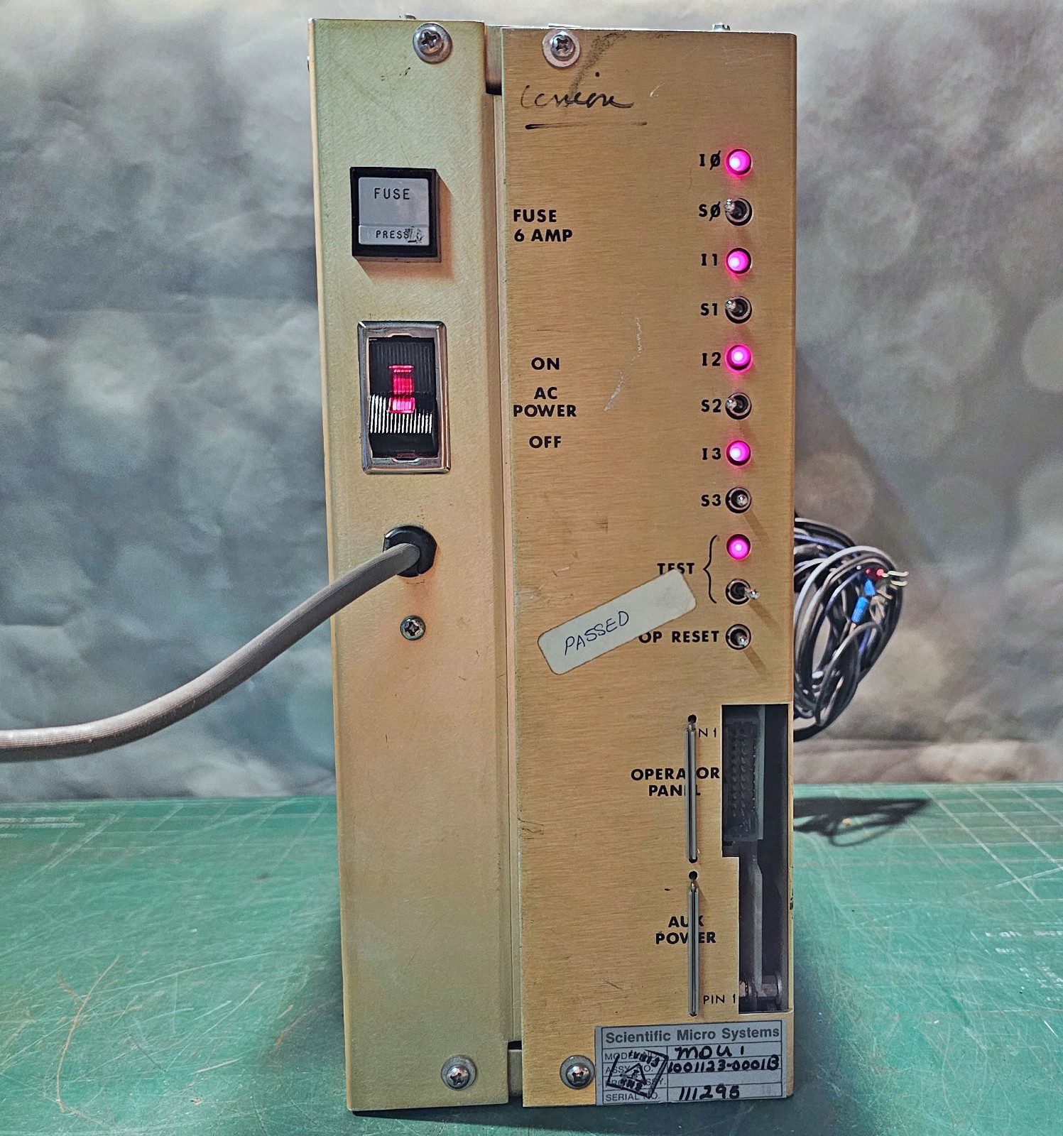 1970s Scientific Micro System MDU1, 1001123-0001B Power Supply - For DEC Syst.