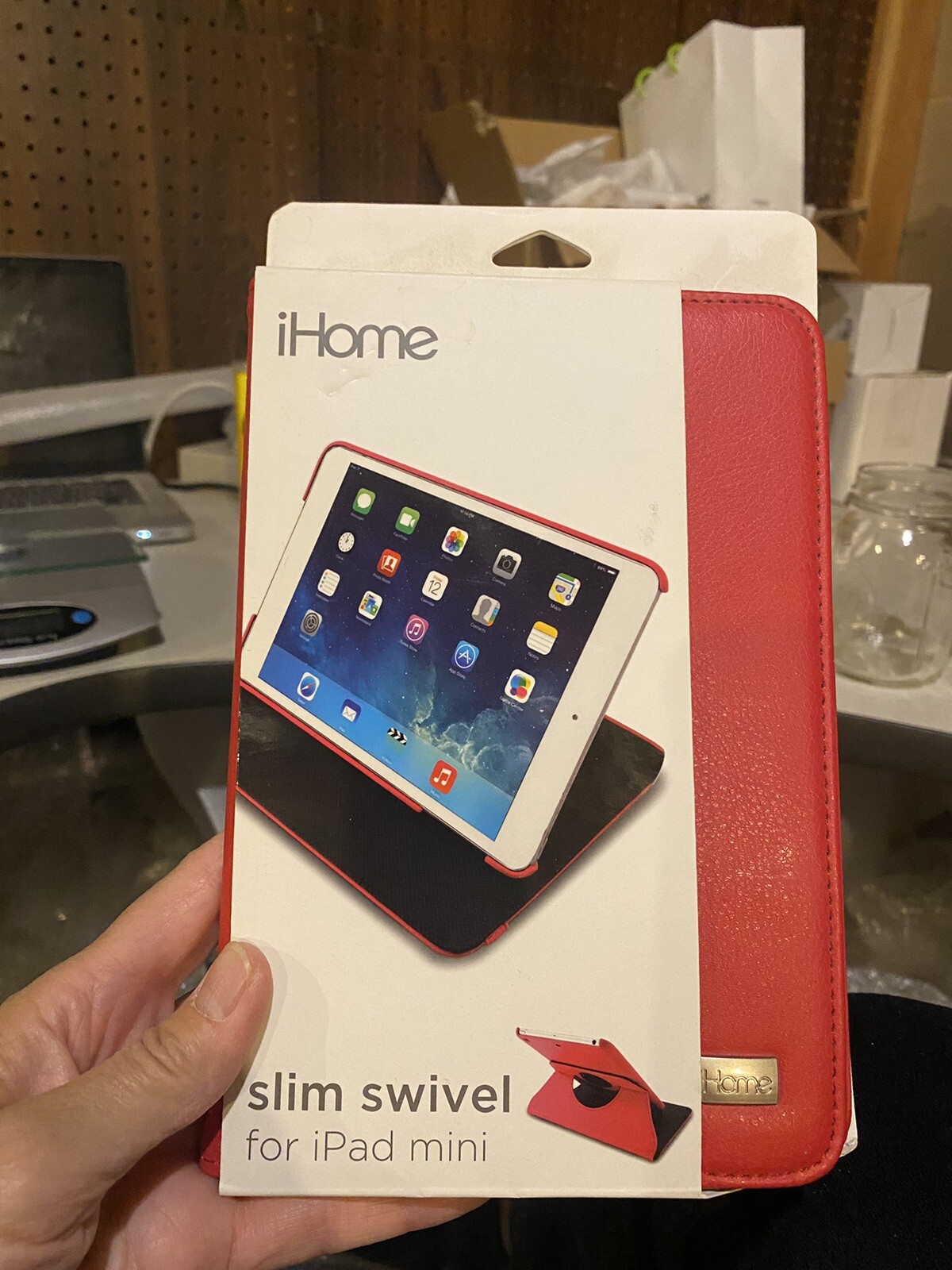 IHome Slim Swivel Cover Case Stand  For IPad Mini Pink NEW
