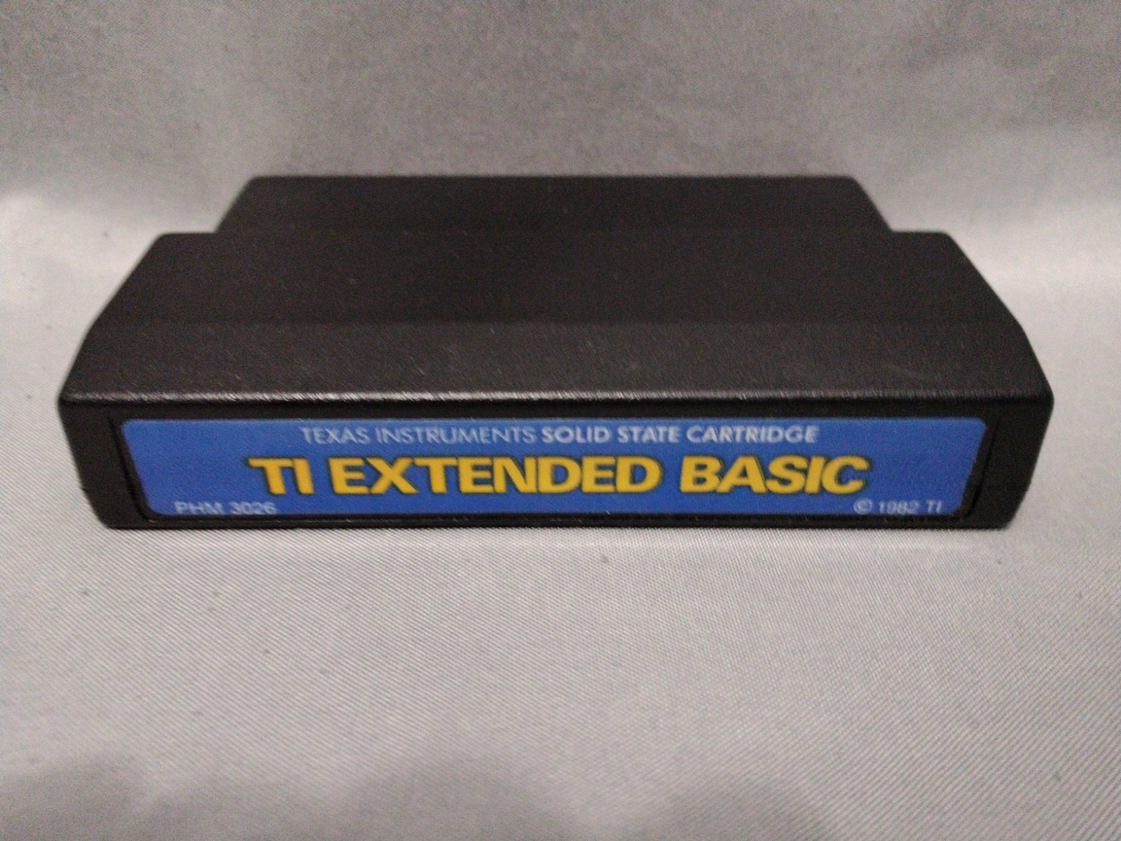 Texas Instruments ti-99/4a Extended Basic 1982 PHM 3026 Cartridge Command Module