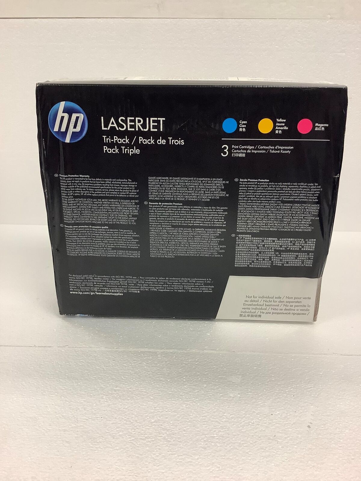 NEW HP Tri-Pack Model CE412A CE413A CE411A Cyan Yellow Magenta Toners,free ship