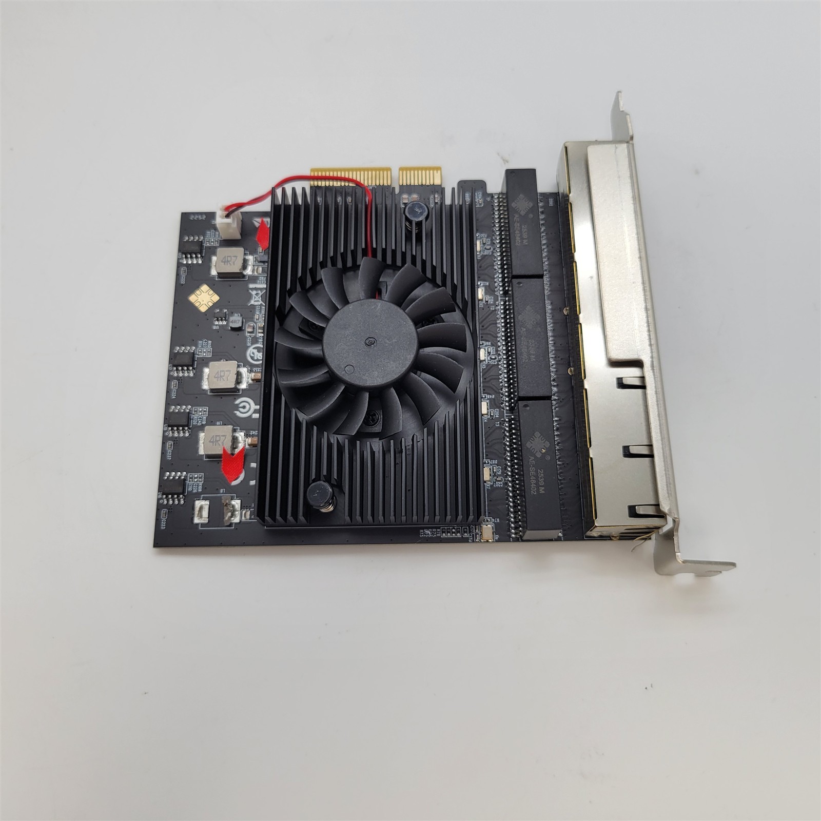 IO CREST 6 Port 2.5 Gigabit PCI-e x4 Ethernet Network Card