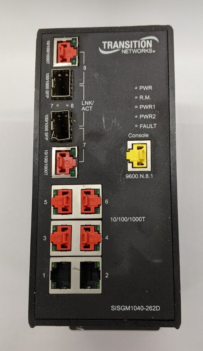 Transition Networks SISGM1040-262D-LR Ethernet Switch