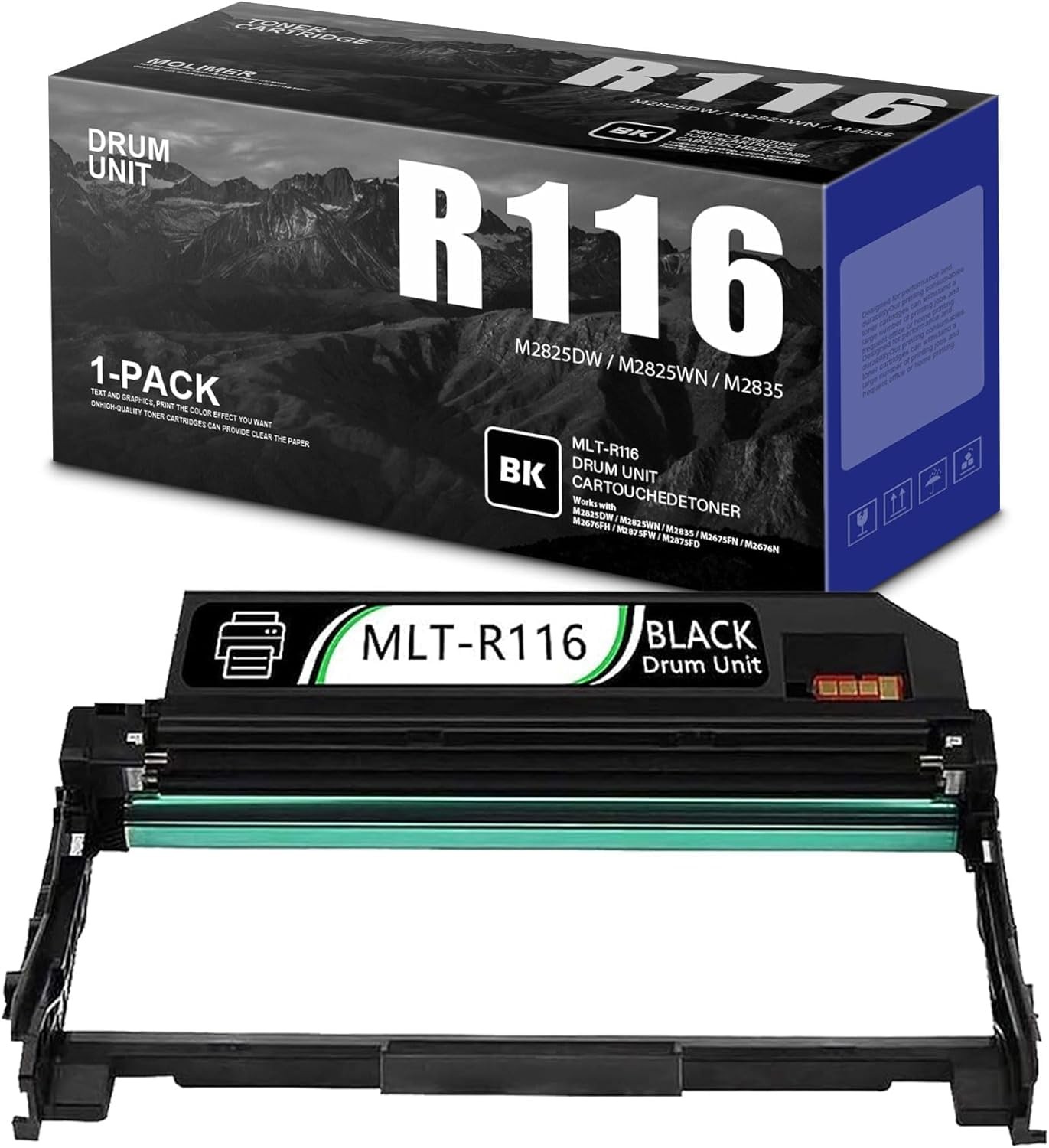 MOLIMER Imaging Unit 1-Pack Replacement For Samsung MLT R116