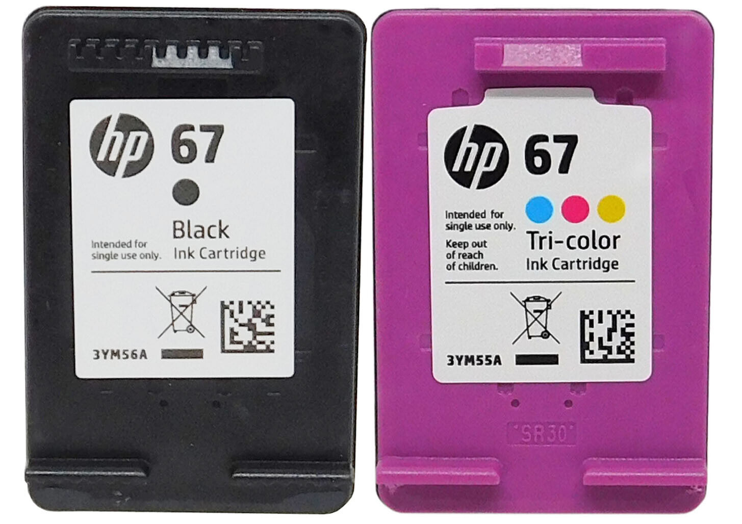 HP 67 Black / Color Combo Ink Cartridges Genuine