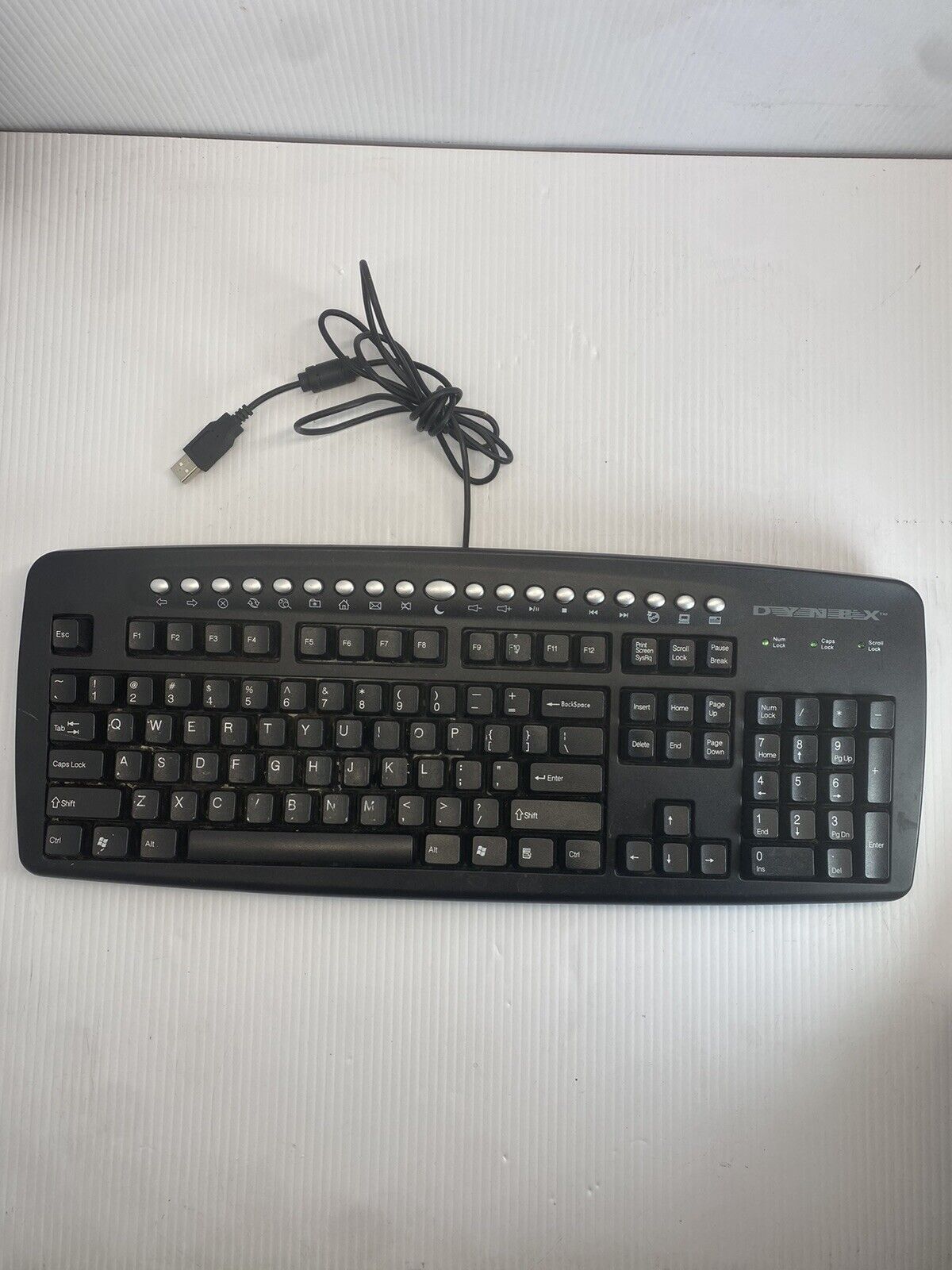 Internet Keyboard Dynex keyboard dx-mkb101 Pre-Owned Used