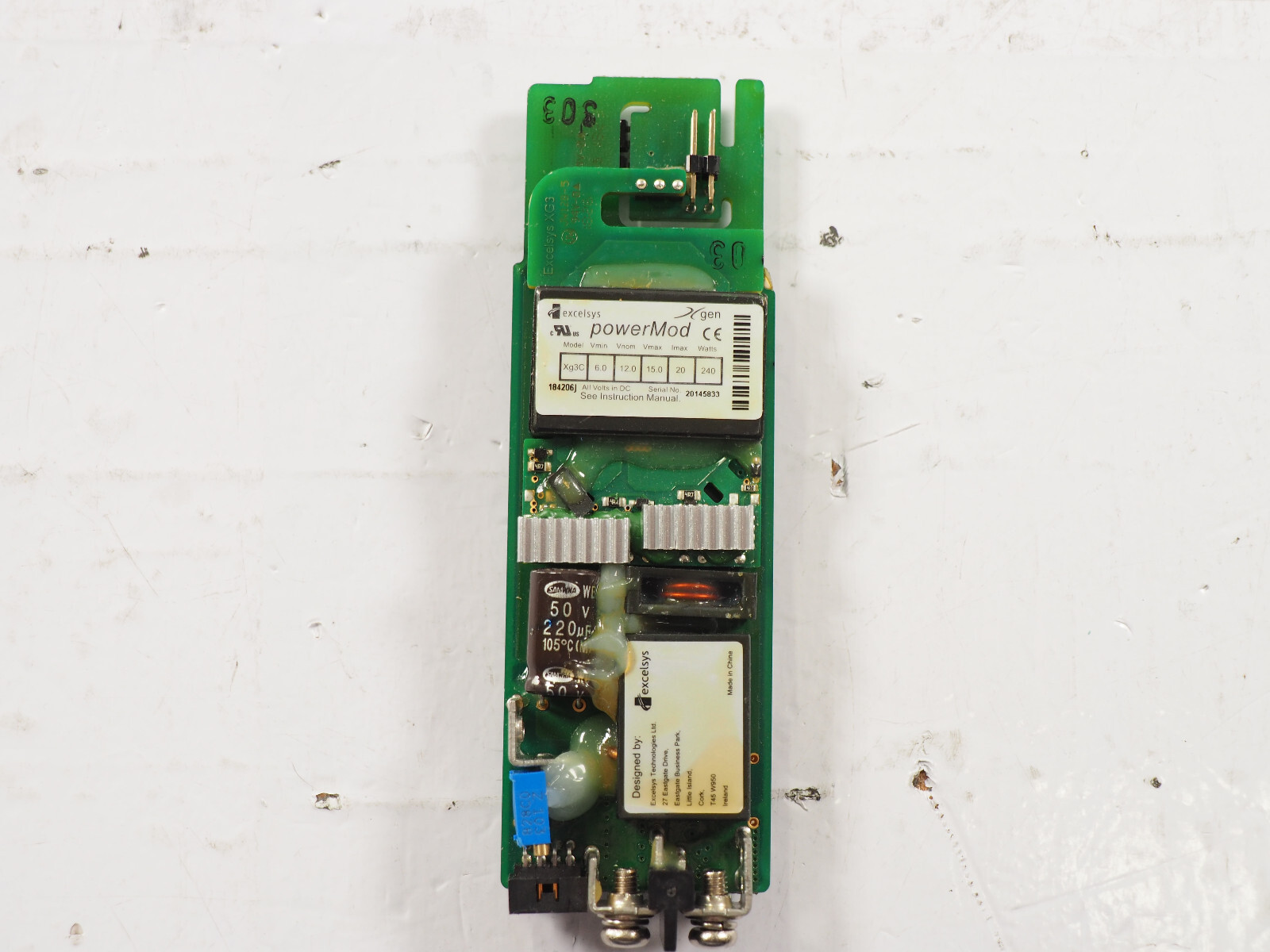 Excelsys PowerMod XG3C Modular 6V-15V 240W Power Supply