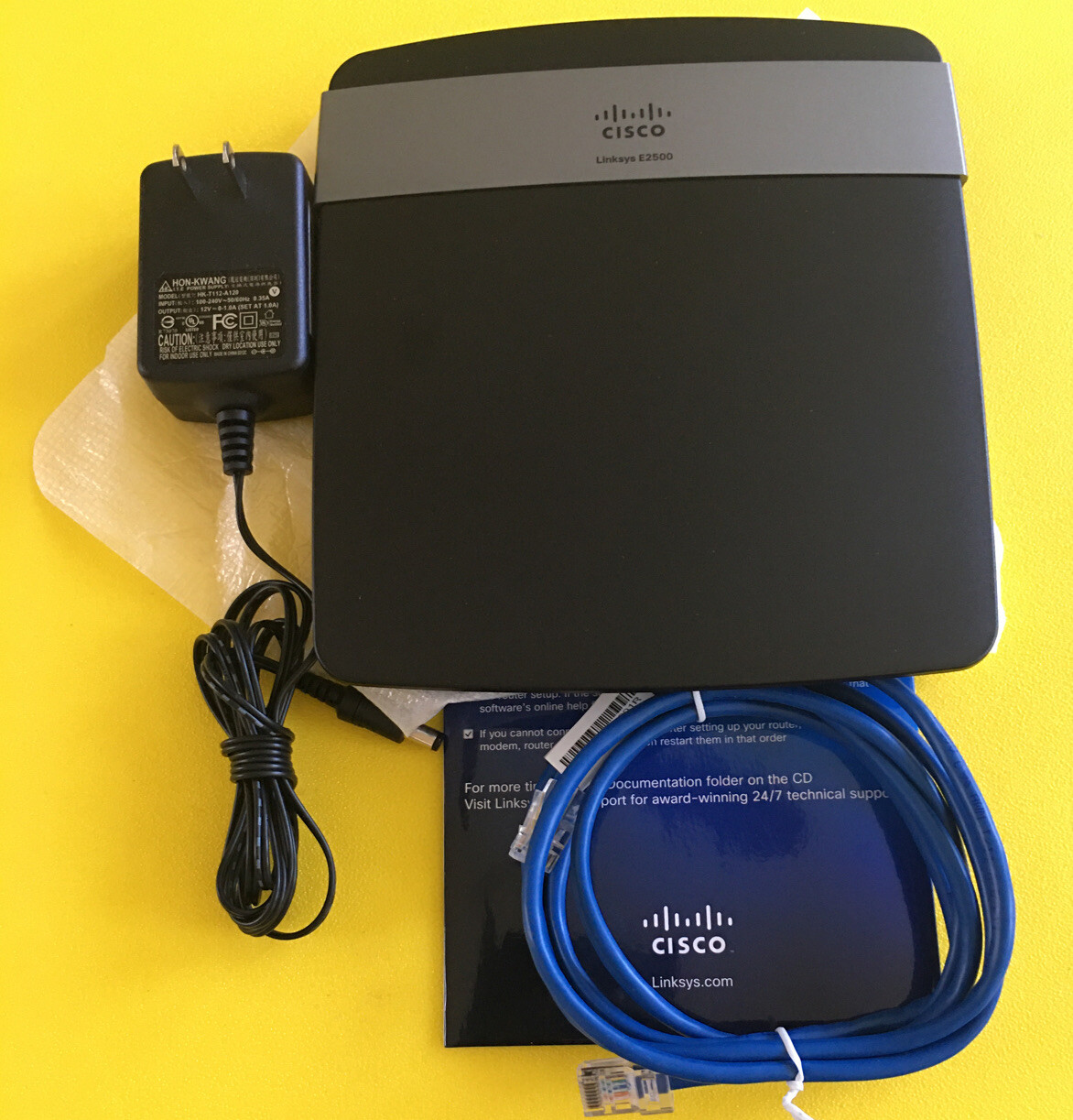 Cisco Linksys N600 Dual Band Wireless Router E2500  ———6