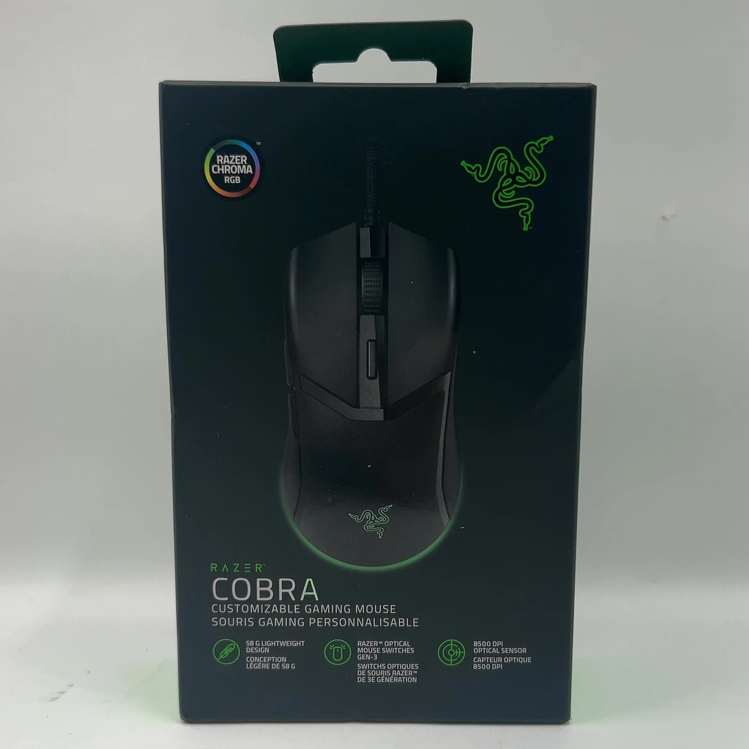 New Razer Cobra RZ01-014650100-R3U1 Wired Mouse Black