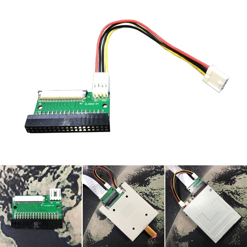 USB to 34Pin/  26Pin Floppy 1.0MM FFC/FPC 34Pin 26Pin Floppy PIN Converter