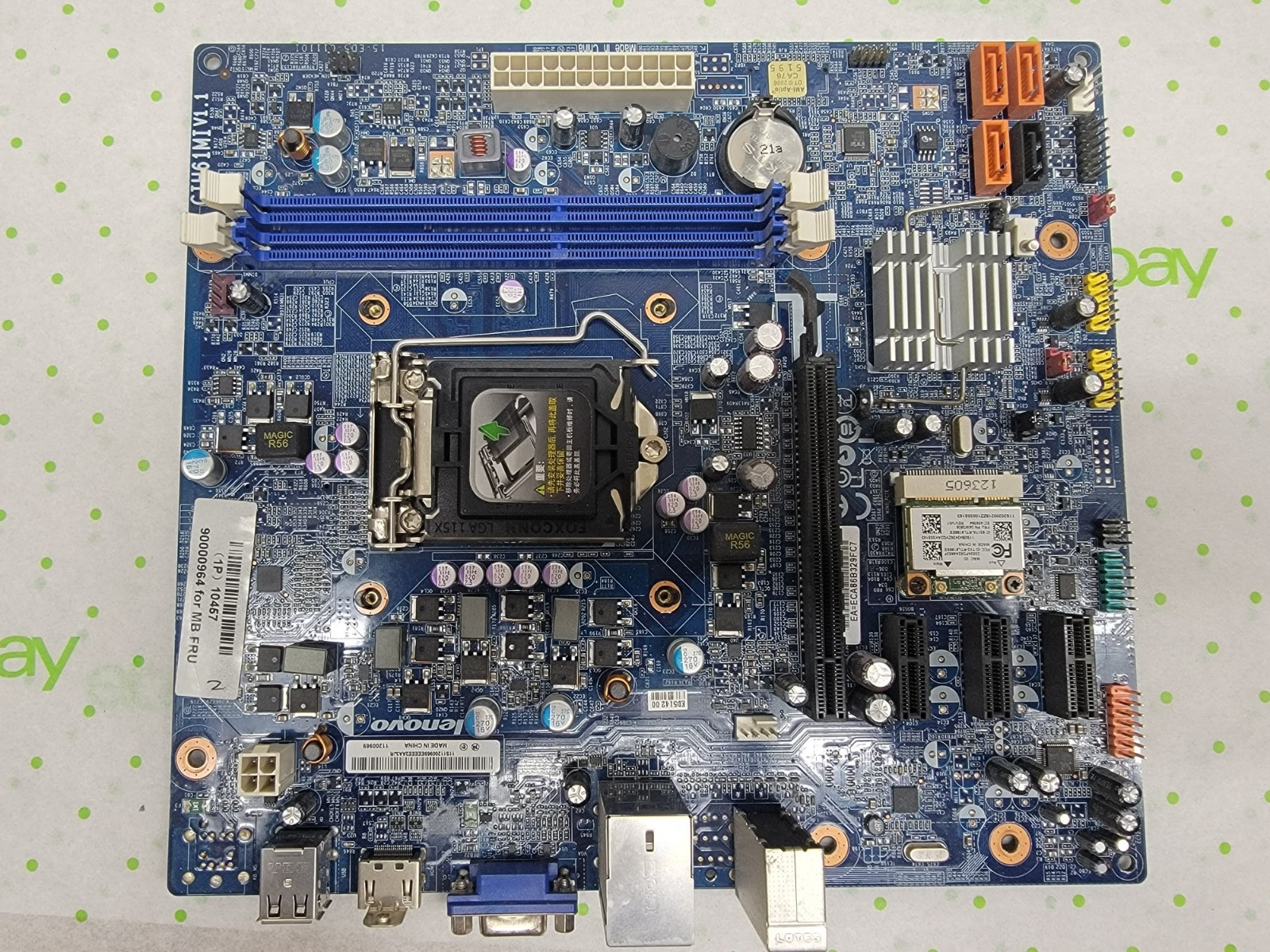 Lenovo CIH61MI V1.1 LGA 1155 ATX Intel Motherboard with WIFI Card