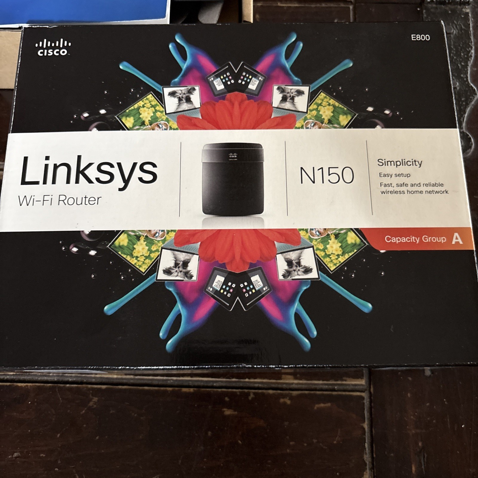 USED - Cisco Linksys E800 Wireless Wi-Fi Router 