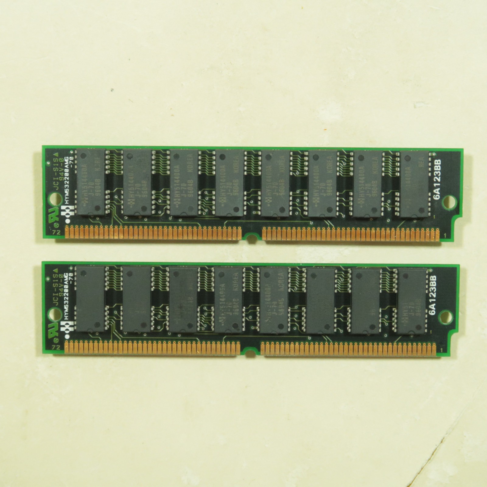 Original IBM 05H0906 16MB (8MB x 2) 72 Pin Fast Page Parity SIMM Ram 70ns