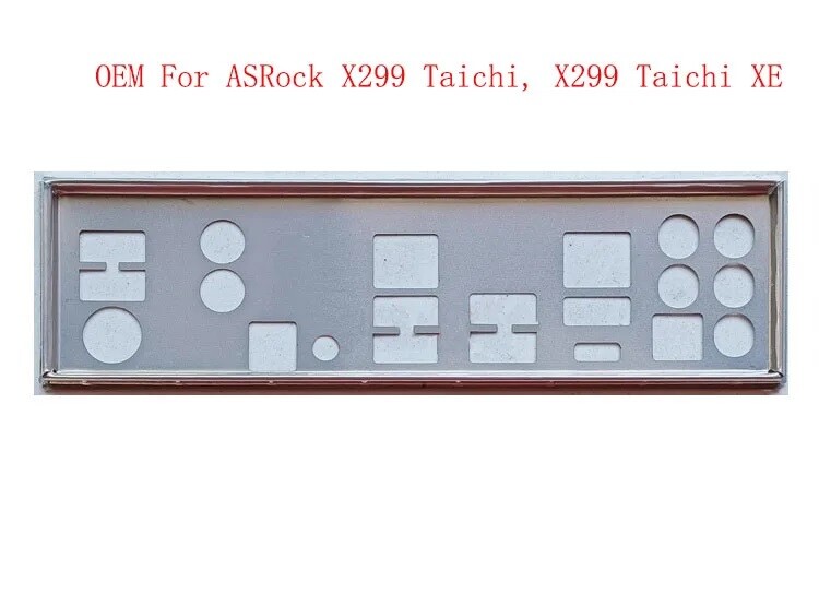 X299 Taichi FOR ASRock IO I/O SHIELD Back Plate BackPlate