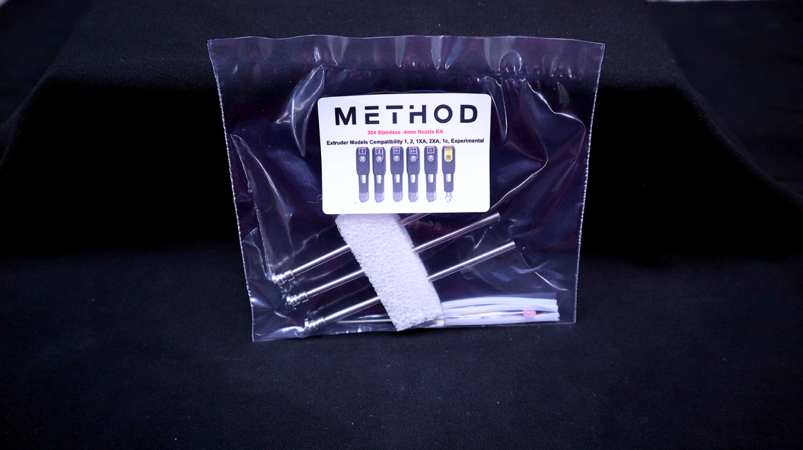 MakerBot Method X Engineering Nozzle Kit 3D Printer Parts NEW 3 Nozzles PTFE