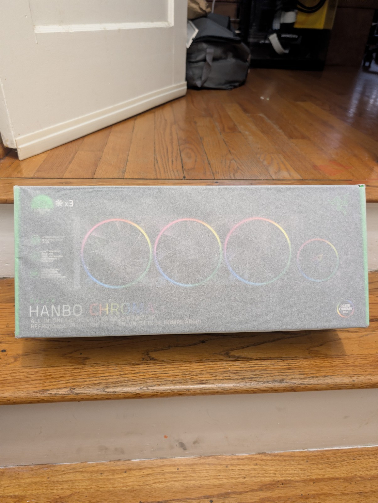 3 120mm  fans Razer Hanbo Chroma RGB 360MM