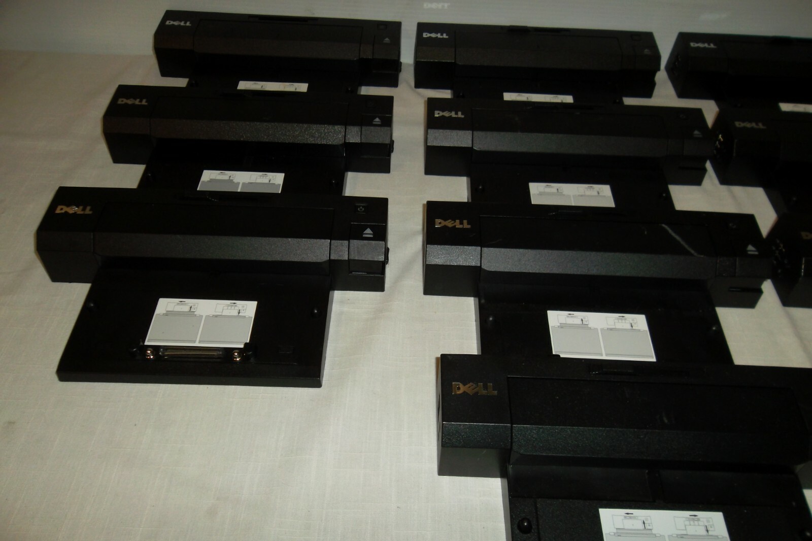 LOT-5 Dell E-Port Plus Replicator Dock Station USB 3.0 DVI VGA RJ-45 K09A PKDGR