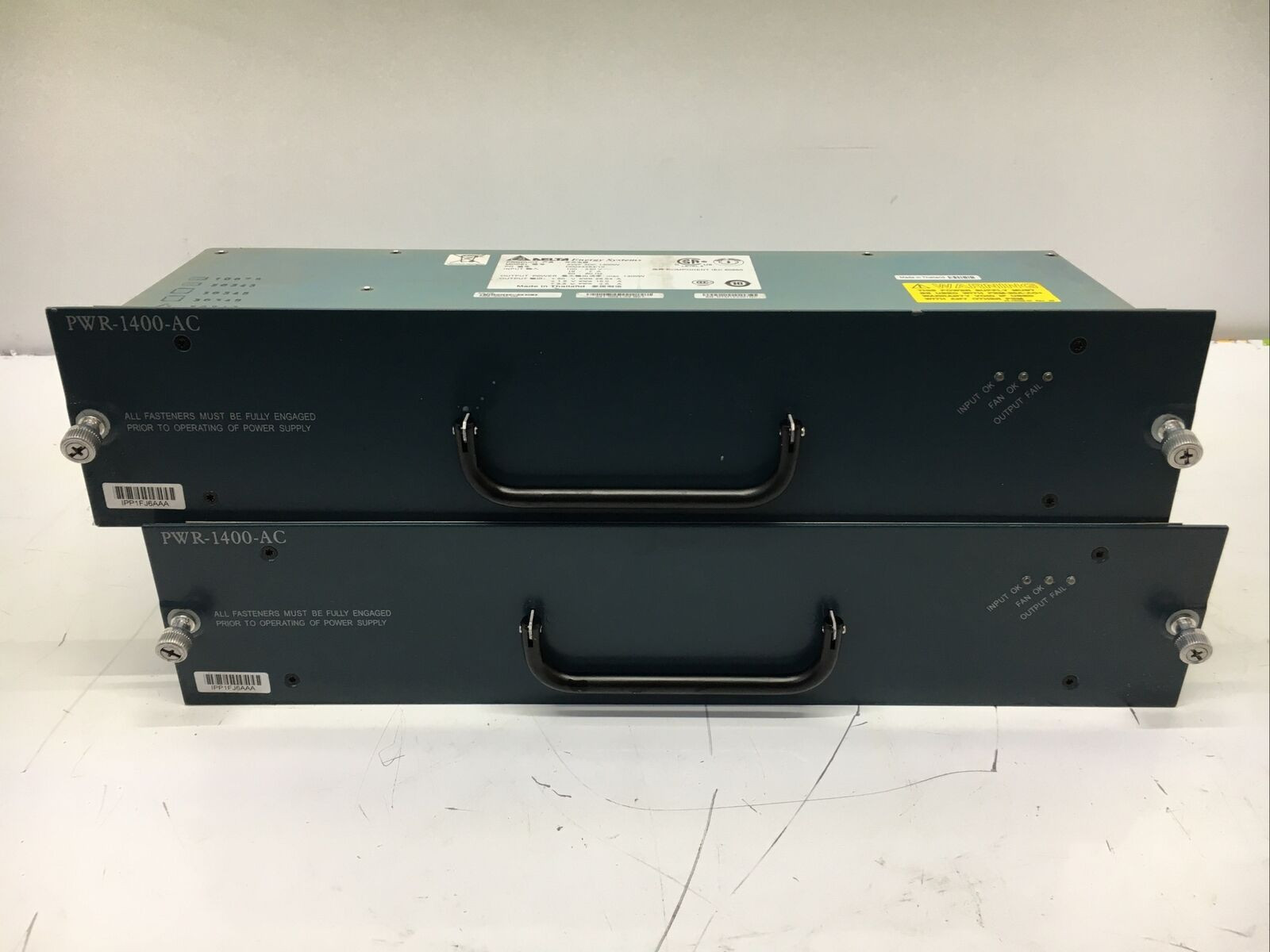 LOT OF 2 Delta  AWF 3DC 1400W D0023284/12 1400W Power Supply