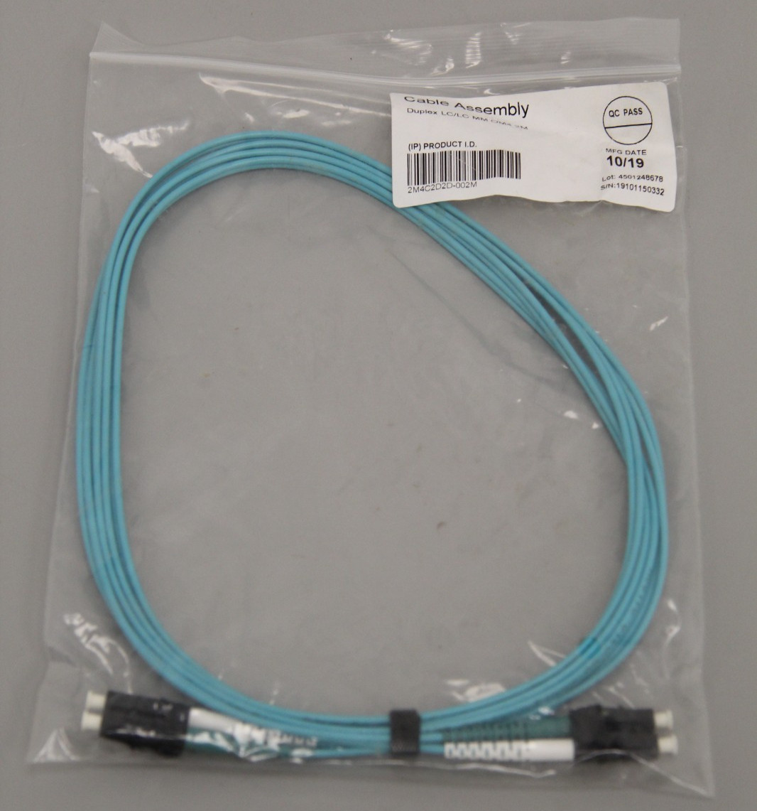 Brand New Legrand C2G Fiber Optic Cable 2M LC/LC MM OM4 2M4C2D2D-002M