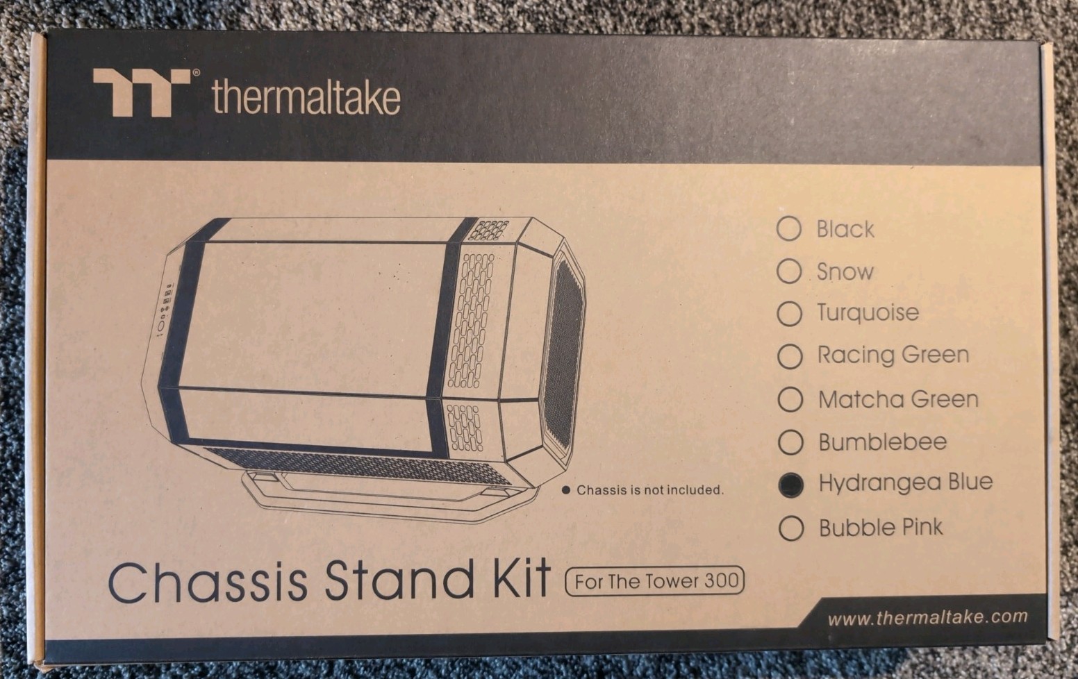 Thermaltake Tower 300 Chasis Stand Kit Hydrangea Blue New Sealed Box