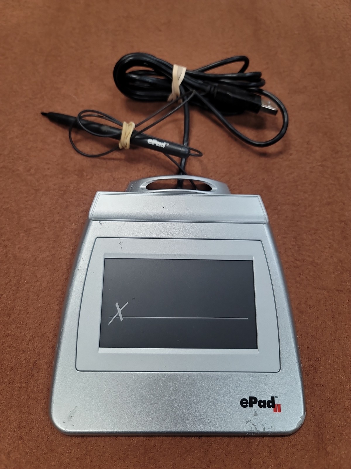 ePadLink ePad II USB 54-36999 Electronic Signature Capture Pad 24-92489 GOOD