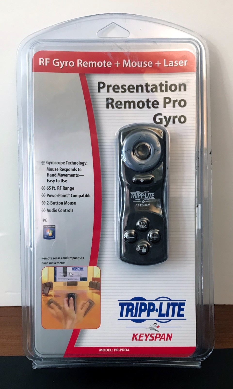 New Sealed Tripp Lite Presentation Report Pro Gyro model PR-PRO4